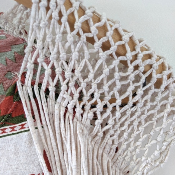 Denim & Supply Ralph Lauren Fringe Western Top - Picture 5 of 8